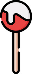 candy illustration on a white background       
