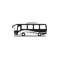 vector illustration of a bus