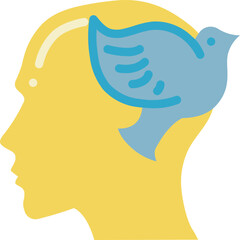 empathy-1 illustration on a white background       