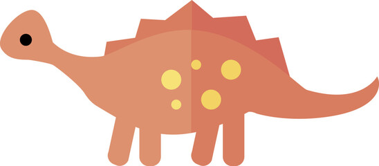 osaurus illustration on a white background        