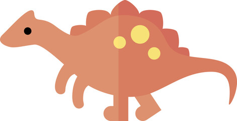 saur illustration on a white background    