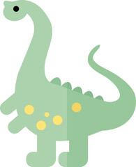 saur-4 illustration on a white background    