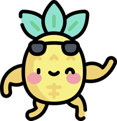 strong illustration on a white background   