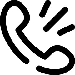 telephone  illustration on a white background  