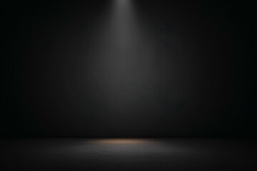 Empty Studio Spotlight Scene for Product Photography