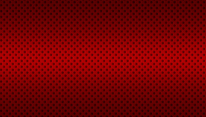 Red dot perforated metal texture for decoration