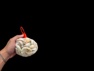 Garlic is a common plant with white bulb-shaped roots, similar to onions. The scientific name is Allium sativum, and this plant is part of the Liliaceae (Lily) family. 