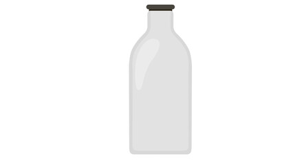 white plastic bottle