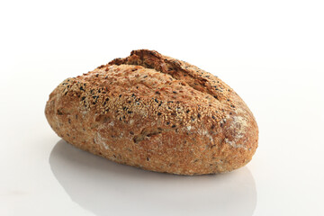 Artisan Multi Grain Bread on White Table