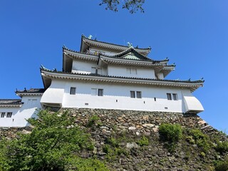 和歌山城の天守閣