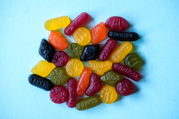 Selection Of Traditional Classic Wine Gums Sweets