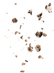 Colorful Metallic Foil Flakes Texture in Bright Artistic Abstract Design