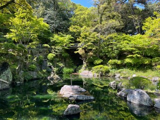 和歌山城の庭園