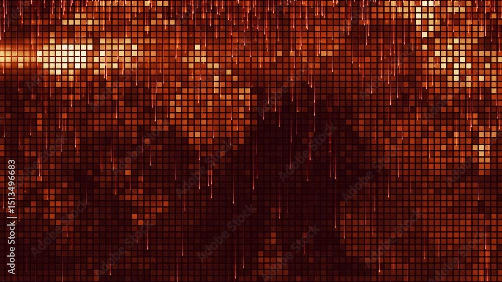 Leinwandbilder abstract background of red squares and drops. abstract animated colorful gradient background. web de