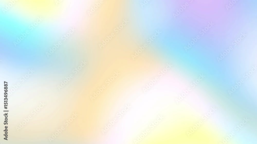 Poster soft pastel colours colorful gradient background, seamless live wallpaper, 4k abstract colorful loop