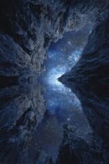 Fototapeta premium Cosmic Reflection in Canyon