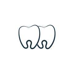 Dental logo Template vector illustration