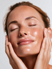 Confident Mature Woman with Glowing Skin and Natural Beauty