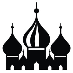 silhouette of the cathedral of st petersburg