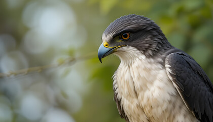 Fototapeta premium File #: 1484751840 Black Shouldered Kite Looking To Left