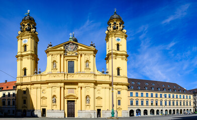 famous theatiner church in Munich