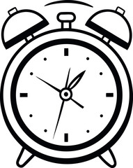  Ringing Alarm Clock Vector
