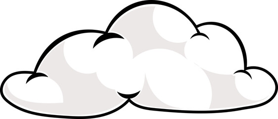 Cartoon Cloud Illustration