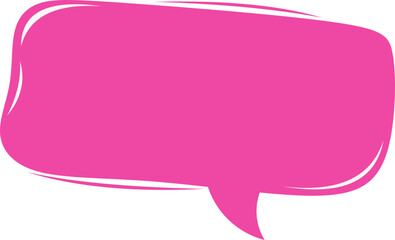 Hand Drawn Speech Bubble 