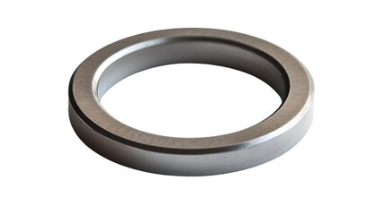 Circle Magnet Isolated on Tranasparent Background for Science and Education