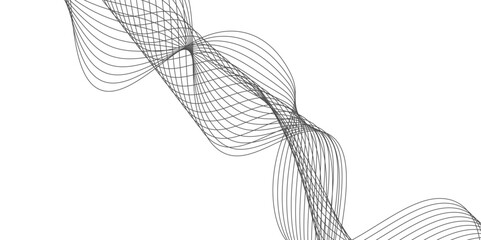 Abstract white background with a glowing abstract waves. Abstract wave element for design. Digital frequency track equalizer, Futuristic background design. Long exposure, Light painting photography.