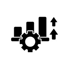 Icon a productivity, isolated against a clean background.