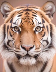 Fototapeta premium detailed close up image of a tiger