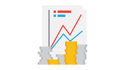 Fototapeta premium Strategic Decision Making Icon