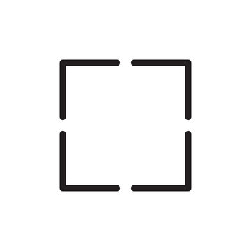 Editable Fullscreen Un Fullscreen icon vector design illustrator