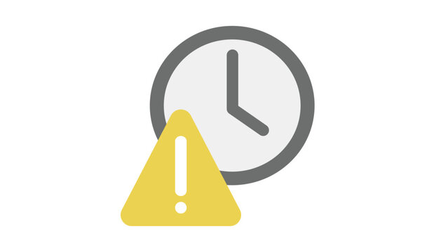 Time Warning Alert Icon