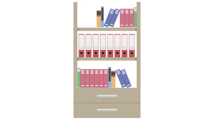 Office Bookshelf Icon © Ibrahim