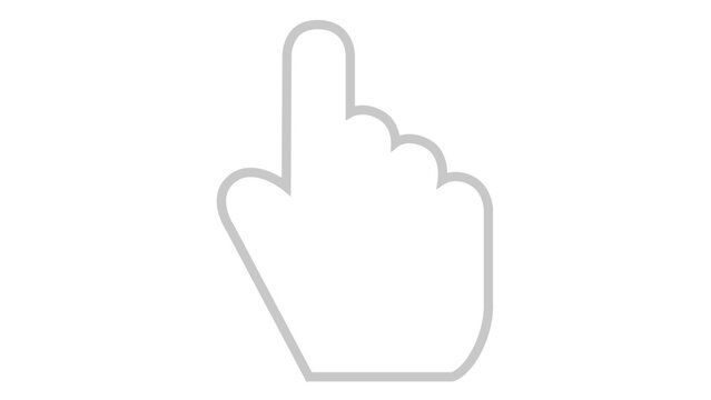 Computer Mouse Cursor Hand Icon