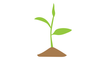 Green Sprout Seedling Icon