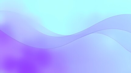 An abstract background with soft, flowing waves of purple and blue shades transitioning from a deep purple to a lighter blue with a blurred gradient