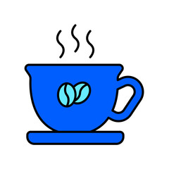 Icon a coffee break, isolated against a clean background.