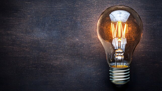 A glowing light bulb symbolizes innovative ideas and successful team brainstorming sessions for leadership strategy development and engaged discussion promoting effective teamwork