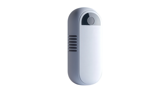 Bluetooth-connected inhaler, Transparent background, PNG file