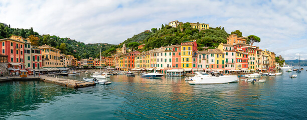 Colorful Waterfront of Portofino, Italy