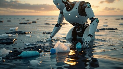 future robot activities in the field of caring for nature