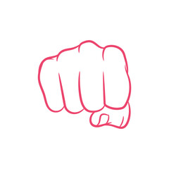 hand with thumb up