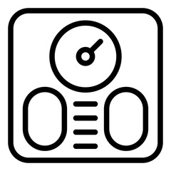 weight scale icon
