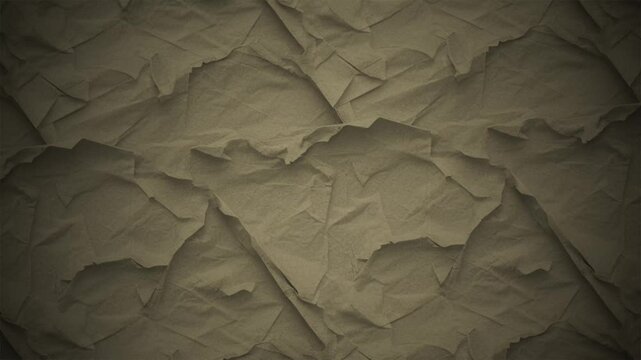 Smooth Tan Paper With Soft Crease Motion Loop