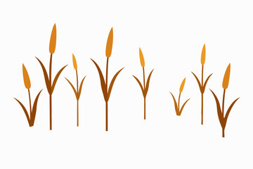 wintry field with dried corn stalks poking through.svg