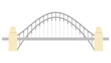 wooden bridge over white