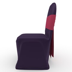 3d render Banquet Chair design element Furniture